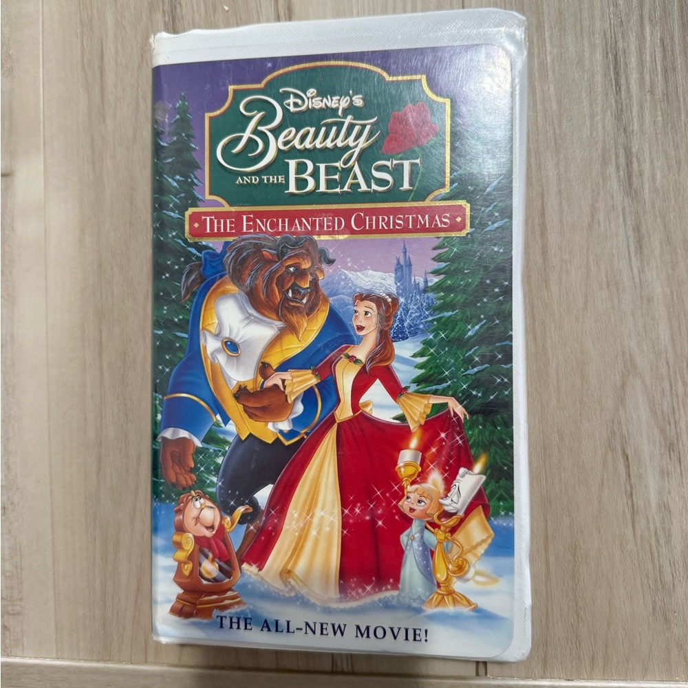 Beauty and the Beast The Enchanted Christmas VHS